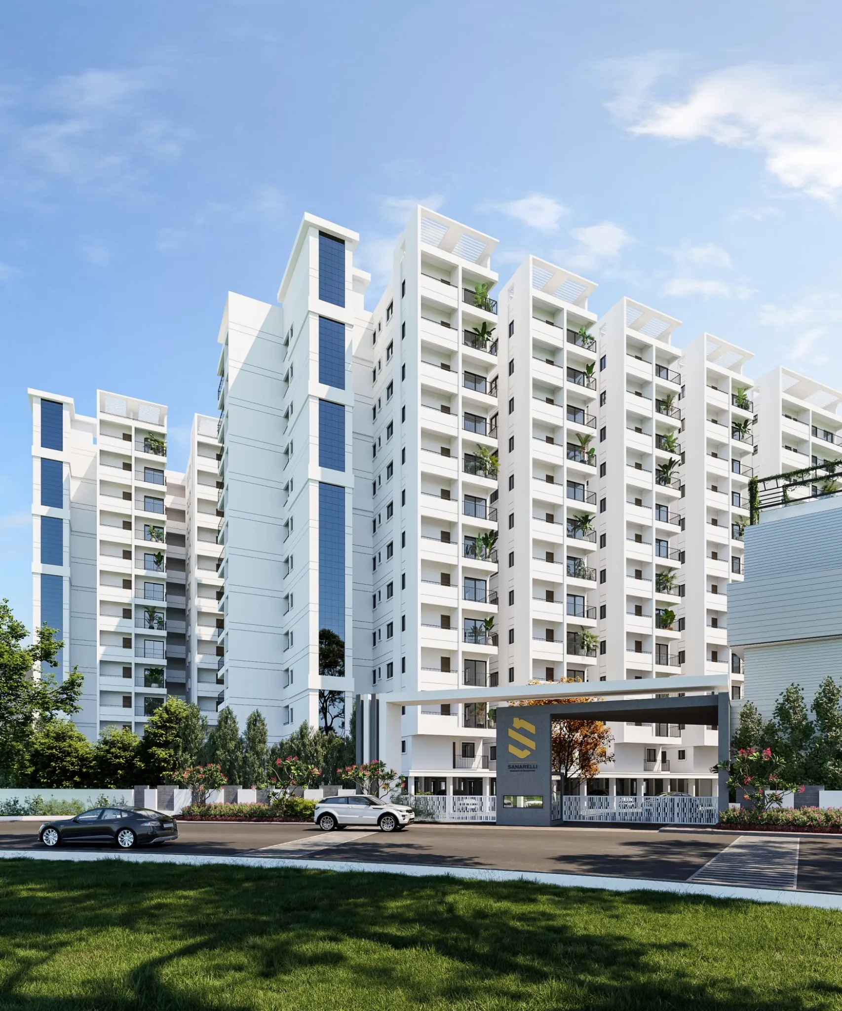 Best gated community apartments in Hyderabad with modern architecture