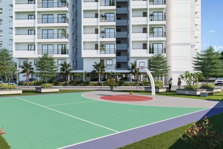 Half Basketball Court