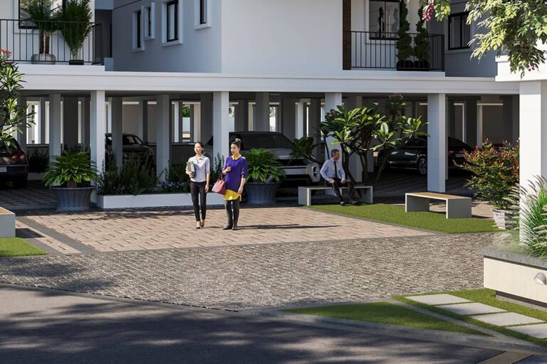 Senior citizen sitting area